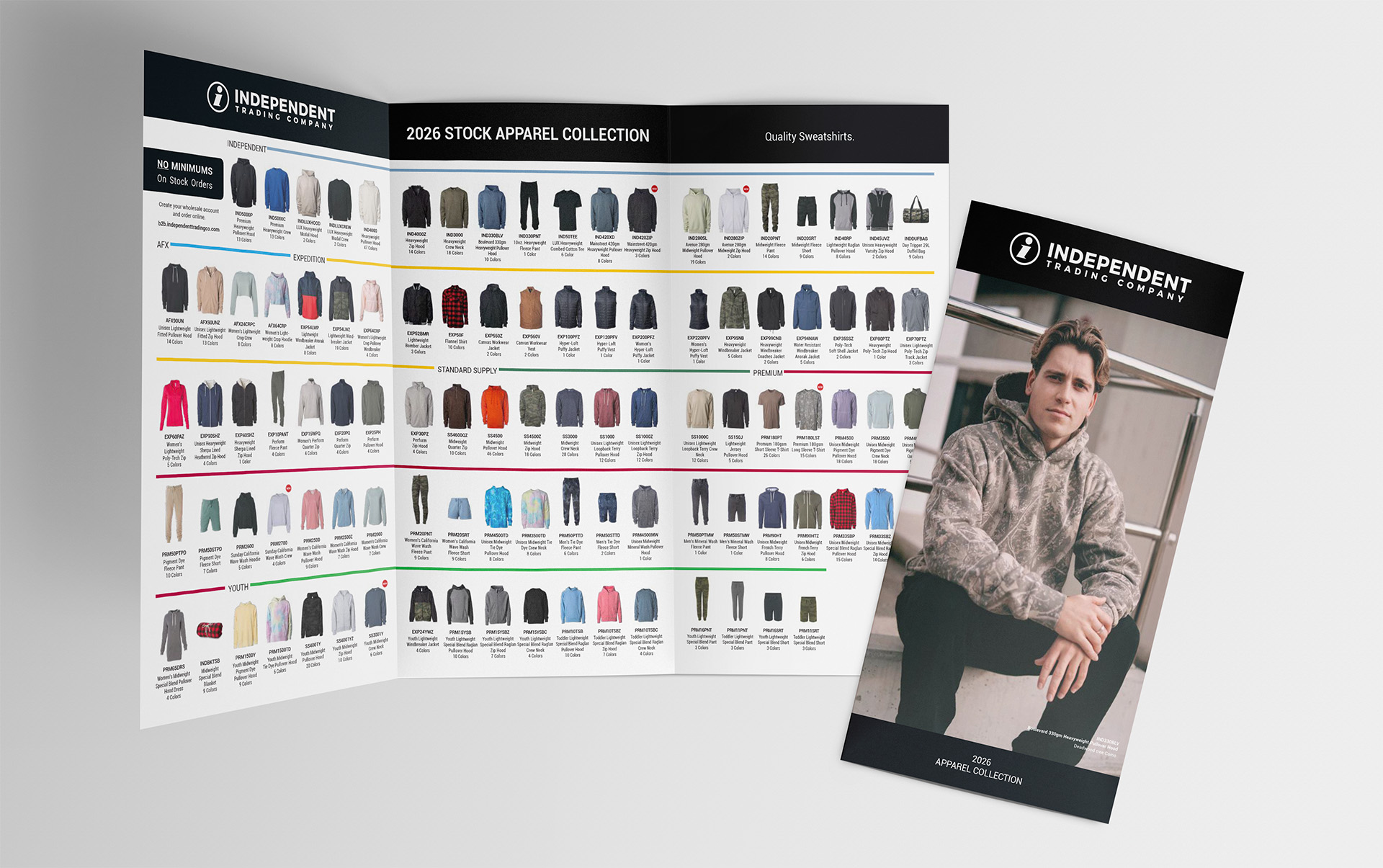 Apparel Collection Tri-Fold Brochure