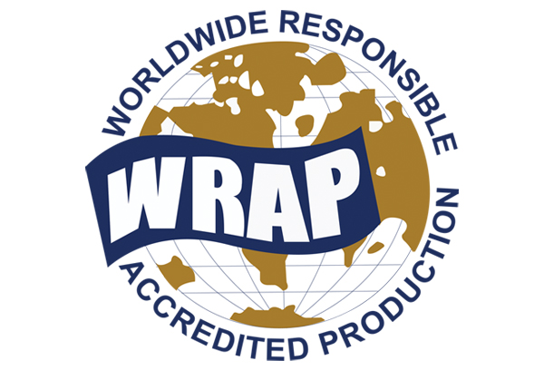 Our China & Pakistan Factories are WRAP Gold Certified.