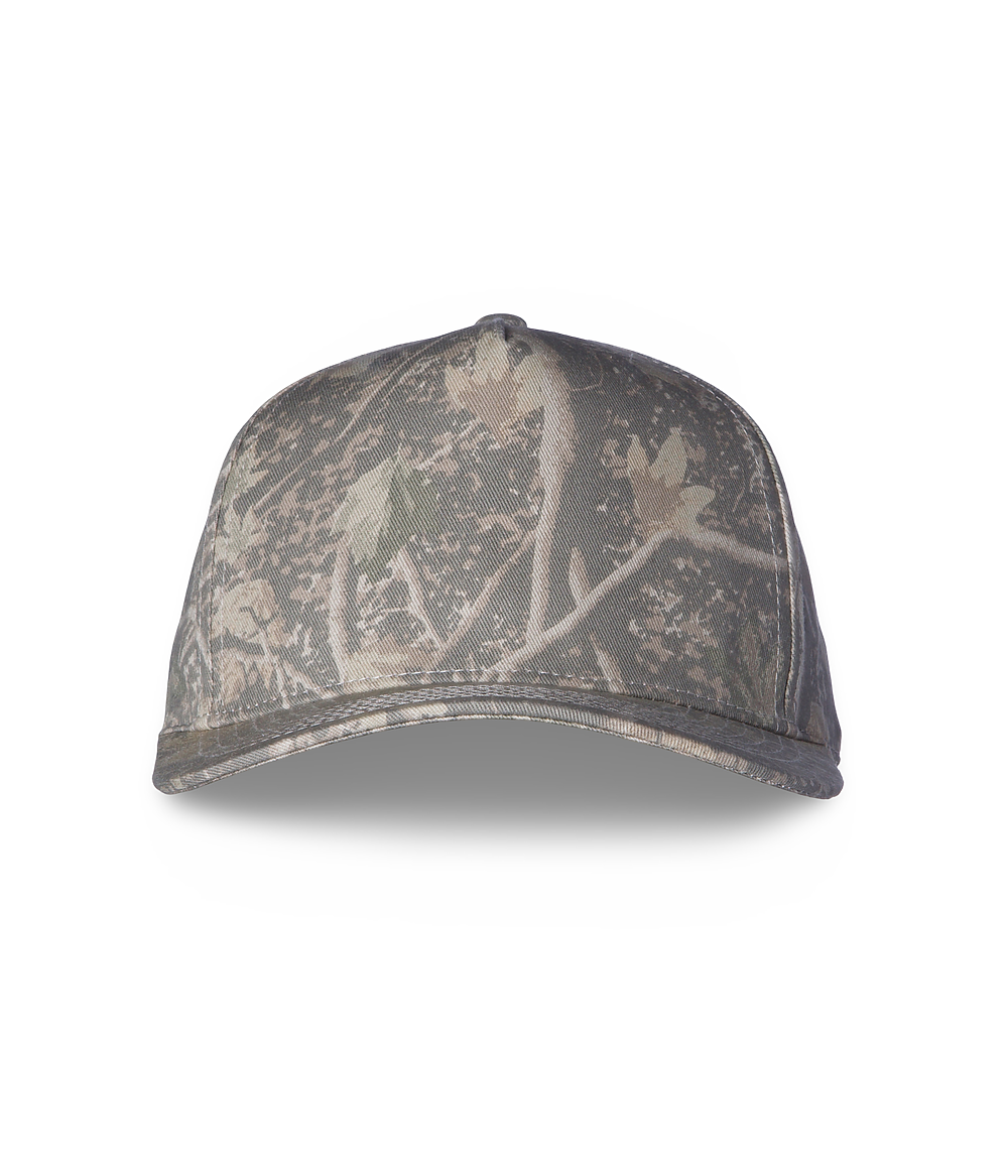 INDHAT5P Deadwood Tree Camo Five-Panel Classic Twill Snapback Hat