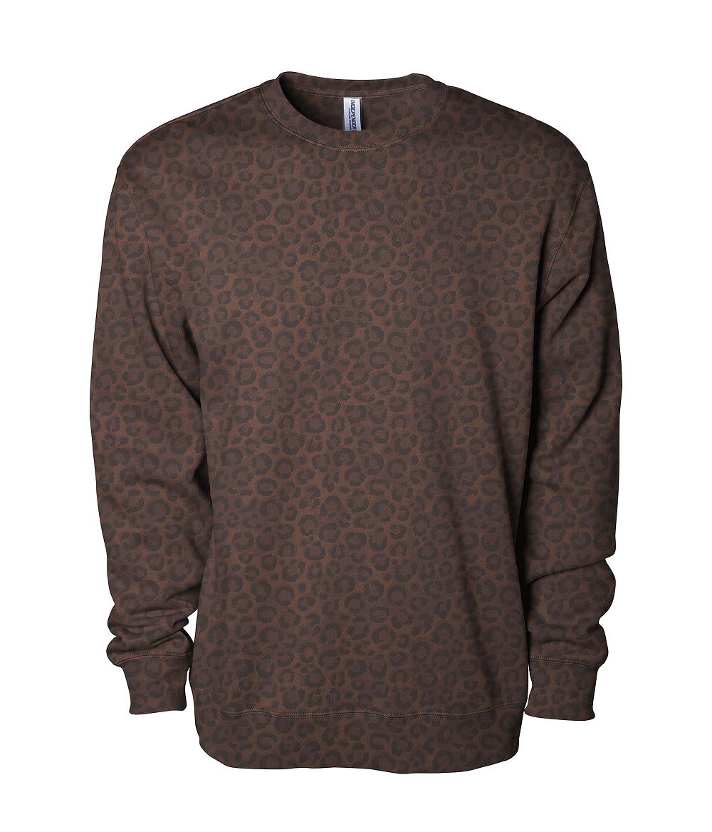 Leopard SS3001Y 8.5oz. Youth Midweight Crew Neck Sweatshirt